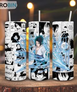 Sasuke Uchiha Hebi Skinny Tumbler, Naruto Gift