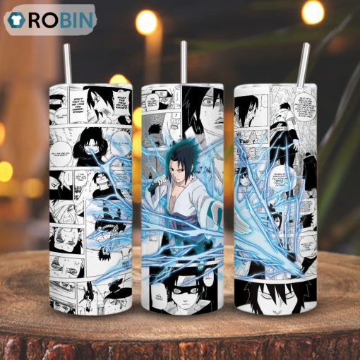 Sasuke Uchiha Hebi Skinny Tumbler, Naruto Gift