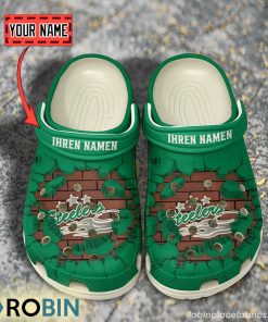 SC Bietigheim-Bissingen Break Cracked Hole Design Crocs Shoes