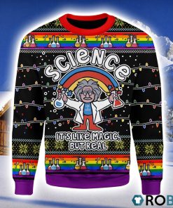 Science LGBT Christmas Ugly Sweater 3D