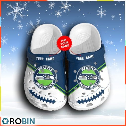 Seattle Seahawks Personalized Custom For Nfl Fans Clog Shoes