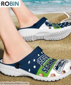 Seattle Seahawks Trending Style Crocs Shoes, Seahawks Merch