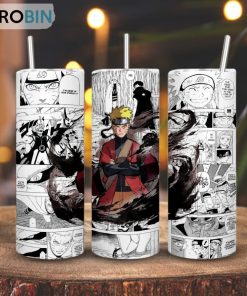 Sennin Naruto Skinny Tumbler, Naruto Shippuden Gift