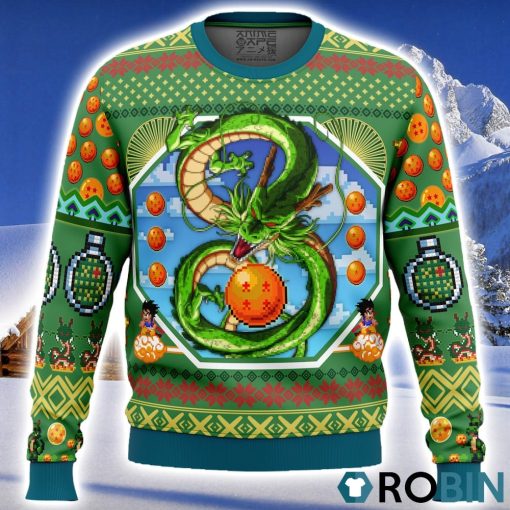 Shenron Dragon Ball Ugly Christmas Sweater 3D