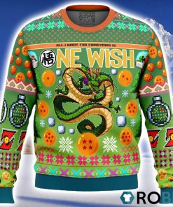 Shenron Dragon Ball Z Ugly Christmas Sweater 3D