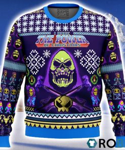 Skeletor Masters of the Universe Ugly Christmas Sweater 3D