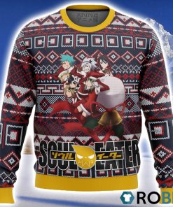 Soul Eater Alt Ugly Christmas Sweater 3D Soul Eater Alt Ugly Christmas Sweater 3D