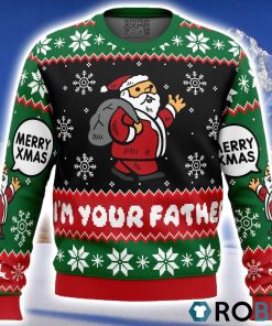 Spoiler Christmas Santa Claus Ugly Christmas Sweater 3D