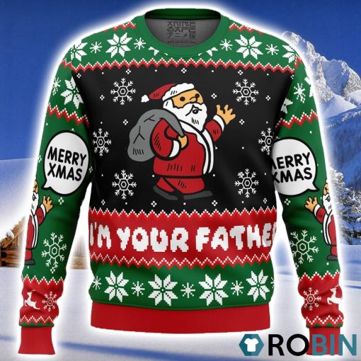 Spoiler Christmas Santa Claus Ugly Christmas Sweater 3D