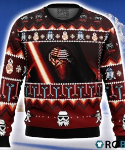 Star Wars Christmas Awakens Ugly Christmas Sweater 3D Star Wars Christmas Awakens Ugly Christmas Sweater 3D