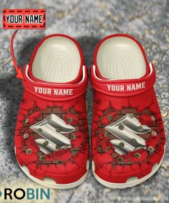 Suzuki Break Cracked Hole Design Crocs Shoes