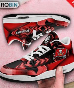 Tampa Bay Buccaneers Jordan 3 Sneakers