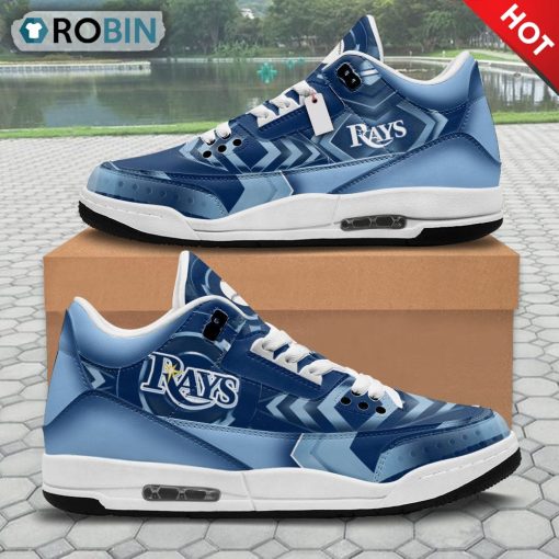 Tampa Bay Rays Jordan 3 Sneakers