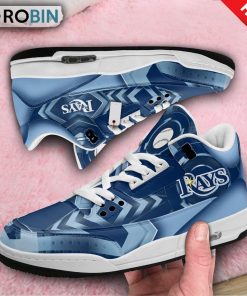 Tampa Bay Rays Jordan 3 Sneakers