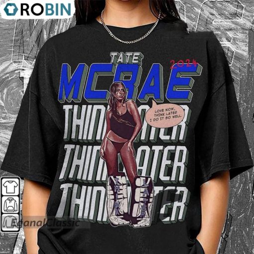 Tate Mcrae Greedy Shirt, Vintage Comic Sweater Tank Top