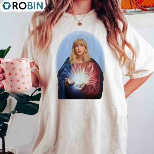 Taylor Jesus Shirt, Swiftie Crewneck Sweatshirt T-shirt