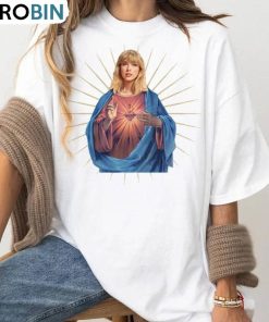 Taylor Swift Jesus Shirt, Eras Tour Jesus Crewneck Sweatshirt Tee Tops