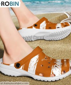 Texas Longhorns Ink Splash Crocs Shoes, Texas Longhorns Merchandise