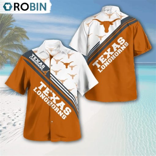 Texas Longhorns Standard Paradise Hawaiian Shirt, Longhorns Gifts
