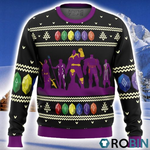 Thanos Marvel Ugly Christmas Sweater 3D