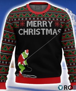 The Grinch Stole Christmas Ugly Christmas Sweater 3D