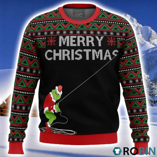 The Grinch Stole Christmas Ugly Christmas Sweater 3D
