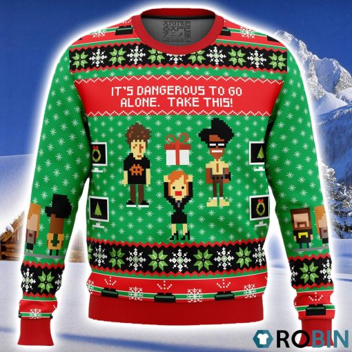 The IT Crowd Ugly Christmas Sweater 3D