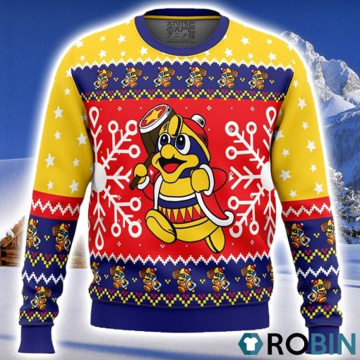 The King Dedede Kirby Ugly Christmas Sweater 3D