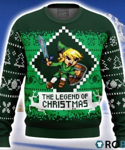 The Legend of Christmas Zelda Ugly Christmas Sweater 3D