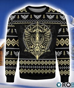 The Legend Of Zelda Christmas Ugly Sweater 3D