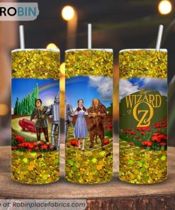 The Wizard Of Oz 3D Printed Skinny Tumbler, Wizard Of Oz 3D Printed Skinny Tumbler