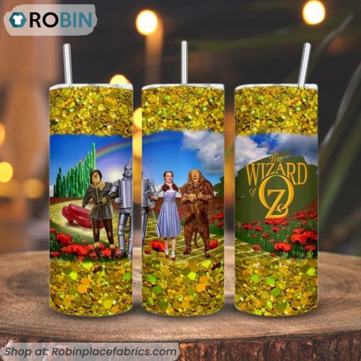The Wizard Of Oz 3D Printed Skinny Tumbler, Wizard Of Oz 3D Printed Skinny Tumbler