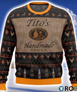 Tito’s Vodka Ugly Christmas Sweater 3D