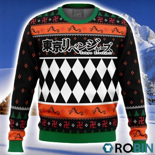 Tokyo Gang Tokyo Revengers Ugly Christmas Sweater 3D
