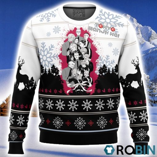 Toman Tokyo Revengers Ugly Christmas Sweater 3D