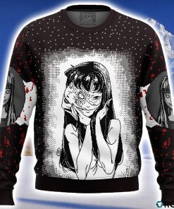 Tomie Junji Ito Ugly Christmas Sweater 3D