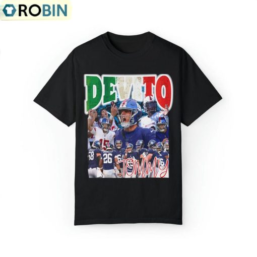 Tommy Devito Shirt, Vintage Short Sleeve Tee Tops