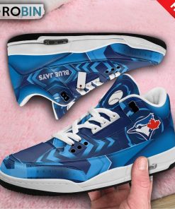 Toronto Blue Jays Jordan 3 Sneakers