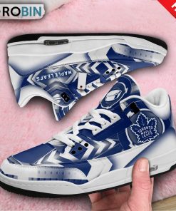Toronto Maple Leafs Jordan 3 Sneakers