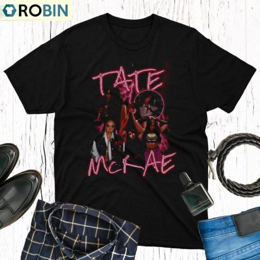 Trendy Tate Mcrae Shirt, Vintage Tate Mcrae The Think Later 90s Tee Tops Sweater