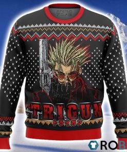 Trigun Vash Emblem Ugly Christmas Sweater 3D