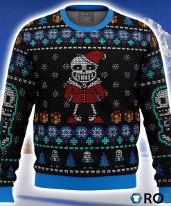 Undertale Sans Ugly Christmas Sweater 3D