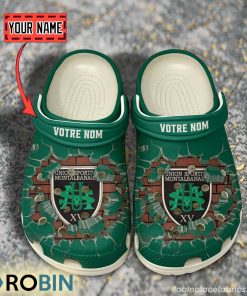 US Montauban Break Cracked Hole Design Crocs Shoes