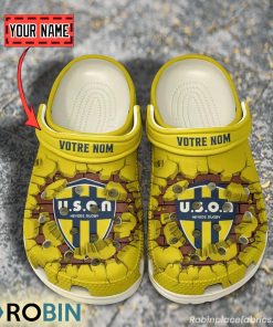 USON Nevers Break Cracked Hole Design Crocs Shoes