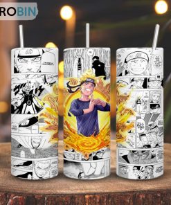 Uzumaki Naruto Skinny Tumbler, Naruto Shippuden Anime Gift Uzumaki Naruto Skinny Tumbler, Naruto Shippuden Anime Gift