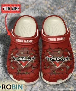 Victory Motorcycles Break Cracked Hole Design Crocs Shoes