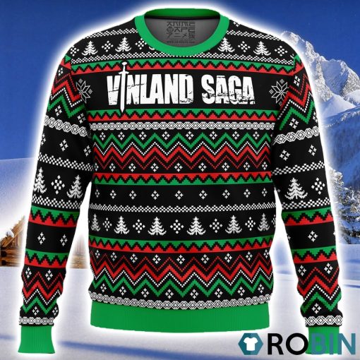 Viking Ship Vinland Saga Christmas Sweater 3D