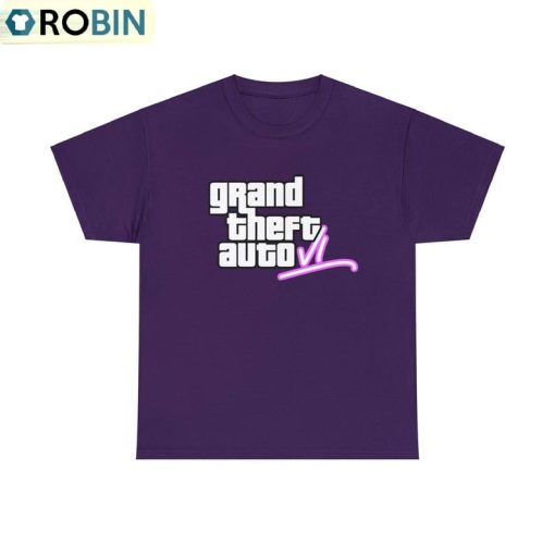 Vintage Grand Theft Auto Shirt, Funny Rockstar Games Short Sleeve Long Sleeve