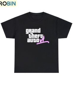 Vintage Grand Theft Auto Shirt, Funny Rockstar Games Short Sleeve Long Sleeve