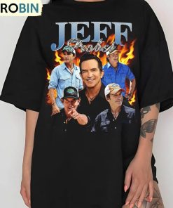 Vintage Jeff Probst Shirt, Jeff Probst Presenter Homage T Shirt Long Sleeve